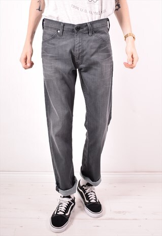 LEVI'S MENS VINTAGE JEANS W32 L32 GREY 90S