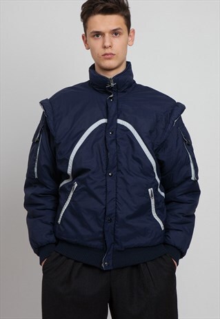 VINTAGE NAVY JACKET