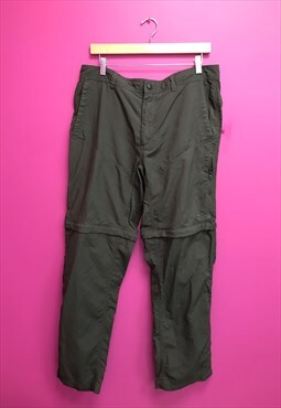 Outdoor Trousers Dark Green 2-In-1 Combat Shorts