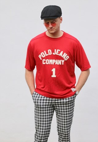 RALPH LAUREN USA POLO JEANS CO JERSEY T SHIRT