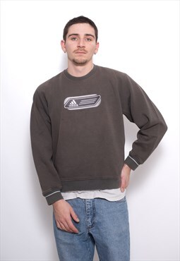 Vintage Adidas 00s Spellout Sweatshirt Pullover