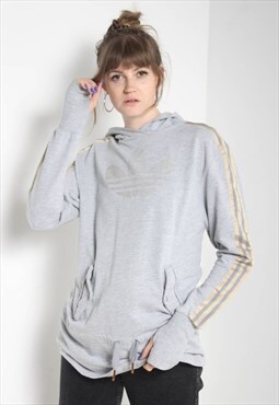Vintage Adidas Hoodie Grey