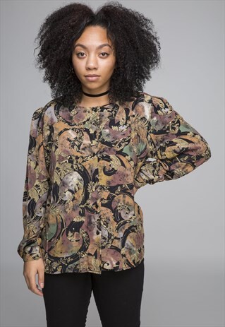 VINTAGE AUTUMN BLOUSE