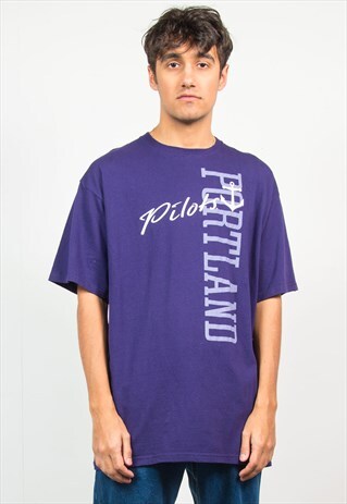 VINTAGE CHAMPION T-SHIRT PORTLAND PILOTS