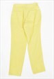 VINTAGE 90'S FRED PERRY TROUSERS YELLOW
