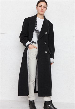 VINTAGE DARK GREY MARC AUREL COAT