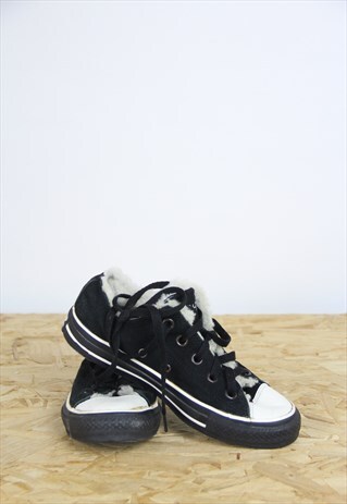 VINTAGE CONVERSE FLEECE TRAINERS