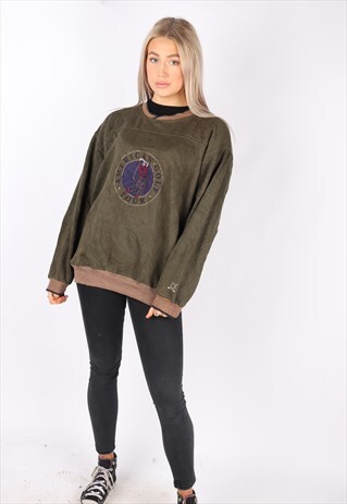VINTAGE AMERICAN GOLF TOUR SWEATSHIRT JUMPER OVERSIZED L