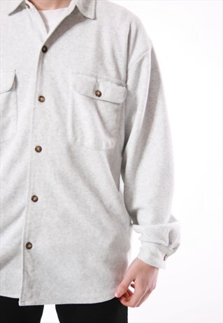 90S VINTAGE VAN HAUSEN RARE OLDSCHOOL FLEECE SHIRT 13964