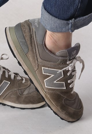 NEW BALANCE 574 TRAINERS UK 10.5 . US 11 , (53F)