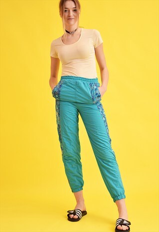 90'S RETRO ATHLEISURE SPORTS TRACKSUIT BOTTOMS
