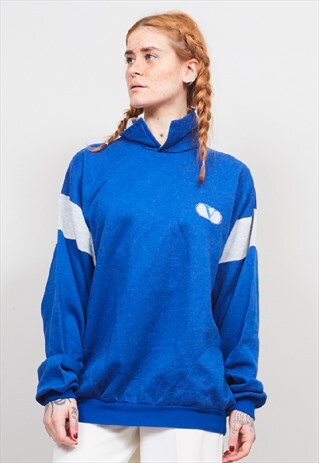 VINTAGE 80'S VALENTINO ROYAL BLUE SWEATER