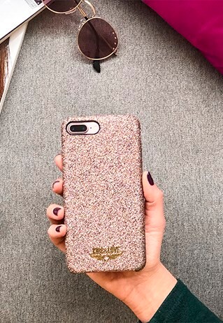 SMARTPHONE CASE "COOPER GLITTER" CHIC&LOVE