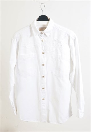 VINTAGE 90S SHIRT IN WHITE