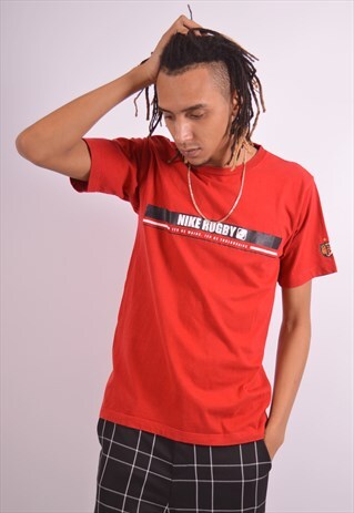 VINTAGE NIKE T-SHIRT TOP RED