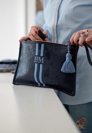 HANDBAG DRAGON BLUE - PERSONALISED