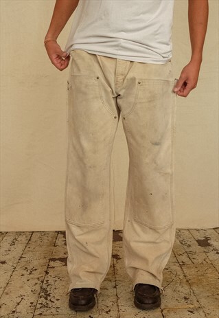 orange carhartt pants