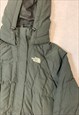 THE NORTH FACE 550 PUFFER COAT LONGLINE WITH HOOD 