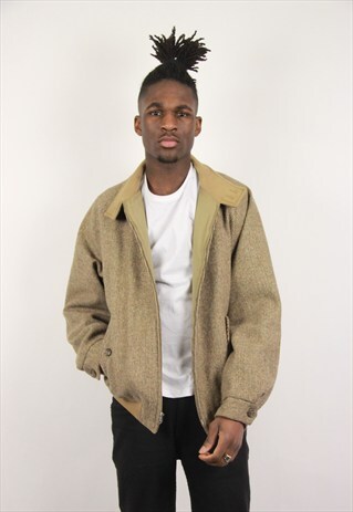 VINTAGE REVERSIBLE BOMBER JACKET