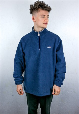VINTAGE ELLESSE 1/4 ZIP FLEECE