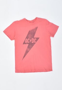 Vintage 90's AC/DC T-Shirt Top Pink