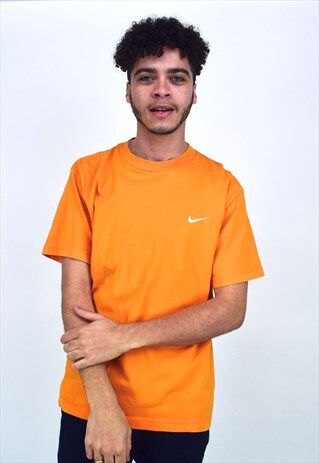 VINTAGE 90'S NIKE ORANGE T-SHIRT