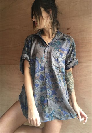 OVERSIZED RETRO 90S 80S VINTAGE UNISEX FESTIVAL SHIRT