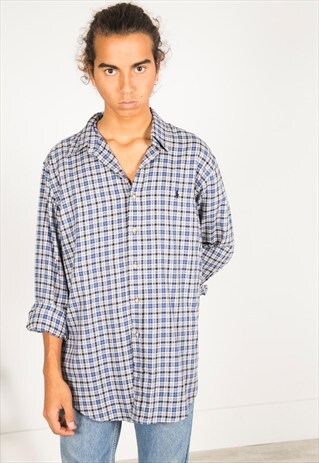 VINTAGE 80S POLO RALPH LAUREN SHIRT / S0078