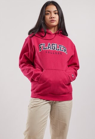 VINTAGE CHAMPION FLAGLER COLLEGE HOODIE