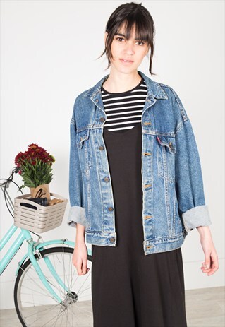 VINTAGE 80'S LEVI'S DENIM TRUCKER / S0034