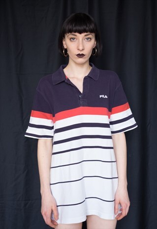 VINTAGE UNISEX FILA POLO SHIRT 80'S