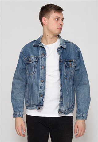 VINTAGE BLUE WRANGLER DENIM JACKET