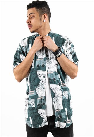 VINTAGE PATTERNED SHIRT PSAW426D