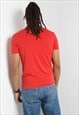 VINTAGE HUGO BOSS T-SHIRT RED