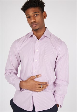 VINTAGE CALVIN KLEIN STRIPED SHIRT