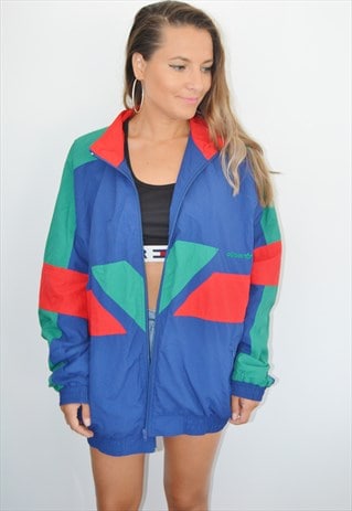 RARE 80S ADIDAS TREFOIL FESTIVAL JACKET