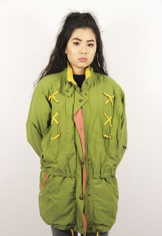 VINTAGE GREEN PARKA JACKET