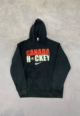 Nike Hoodie Pullover Graphic Canada Hockey Sweatshirt
