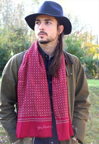 VINTAGE 70S MOD PAISLEY SCARF - SAMMY - INDIE
