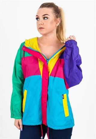 VINTAGE WINDBREAKER JACKET J1136