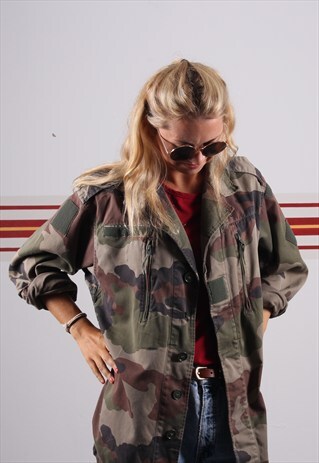 ARMY SURPLUS CAMO JACKET
