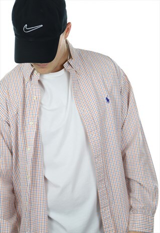 VINTAGE RALPH LAUREN CHECKED SHIRT