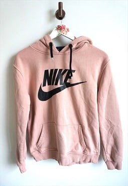 Vintage Nike Pink Hoodie Sweater Jumper Pullover Jacket