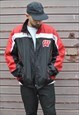 Y2K vintage USA Pro Sport Wisconsin football windbreaker
