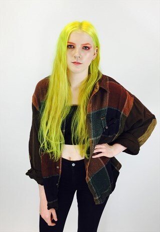 THICK COTTON BOHO FLANNEL SHIRT