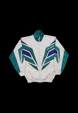 Vintage 90s Adidas Spellout Logo Track Jacket