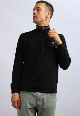 VINTAGE ELLESSE ZIP SWEATSHIRT
