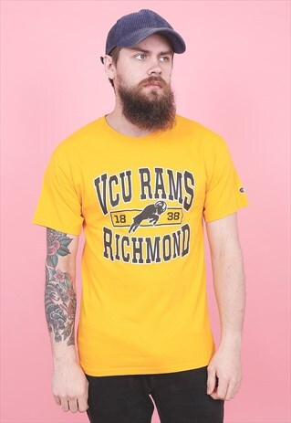 VINTAGE CHAMPION VCU RAMS T-SHIRT /R6242