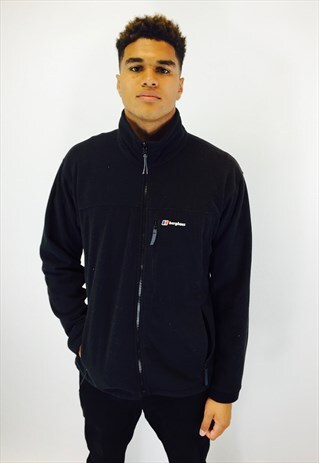 BERGHAUS BLACK FLEECE JACKET