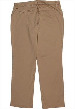 Vintage 90's Lee Trousers / Pants Straight Leg Brown 38
